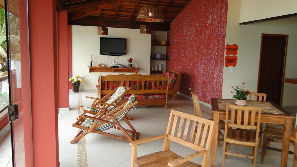 Pousada Casa Na Praia أوباتوبا المظهر الخارجي الصورة
